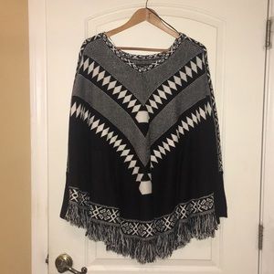 Tribal poncho